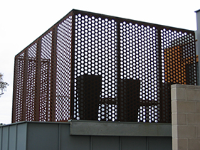 Perforated Metal_Round Holes; marco perf; perforated metal; round holes