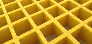 grip top molded FRP grating