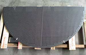 Stainless Steel Perforated Sheet Fabrication