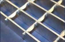 swage locked stainless steel bar grating