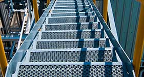 expanded metal stair treads