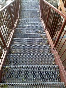 diamond grip stair fabrication