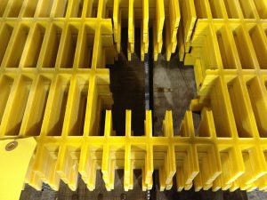 Fiberglass-Grating-fabrication-cut-outs