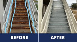 Metal Staircase Fabrication Project