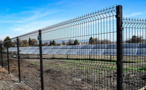 prism 3d ornamental welded steel fence panels