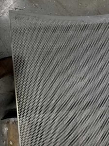 Monel 400 custom perforated metal