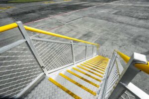 expanded metal infill for aerospace